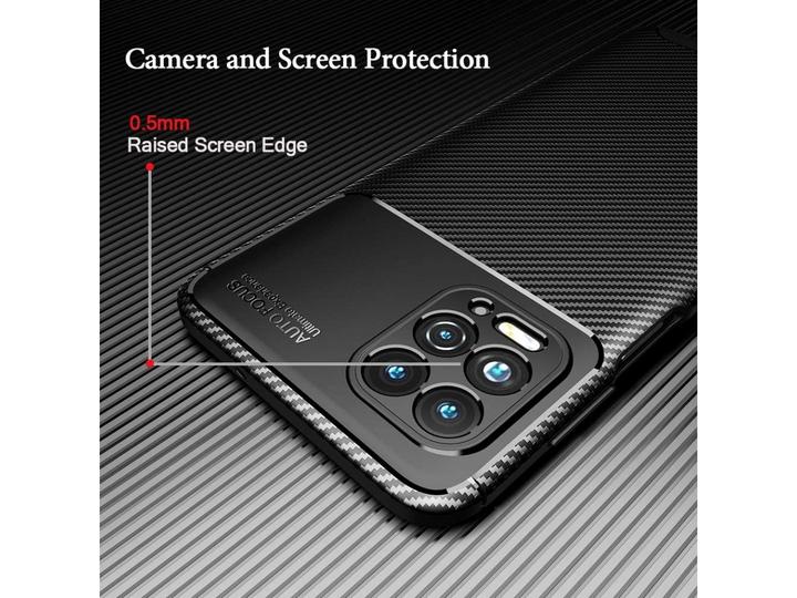 Immagine prodotto Screenguard Custodia Motorola Moto G100 Cover Carbon Design TPU (Motorola Moto G100)