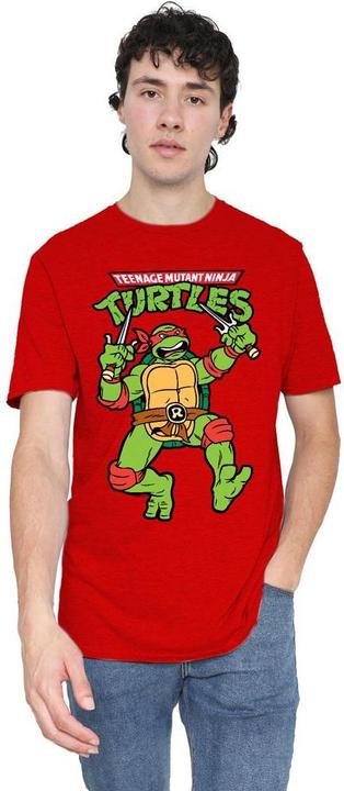 Immagine prodotto Teenage Mutant NT Maglietta Raffaello Retrò Adulto Unisex (M)
