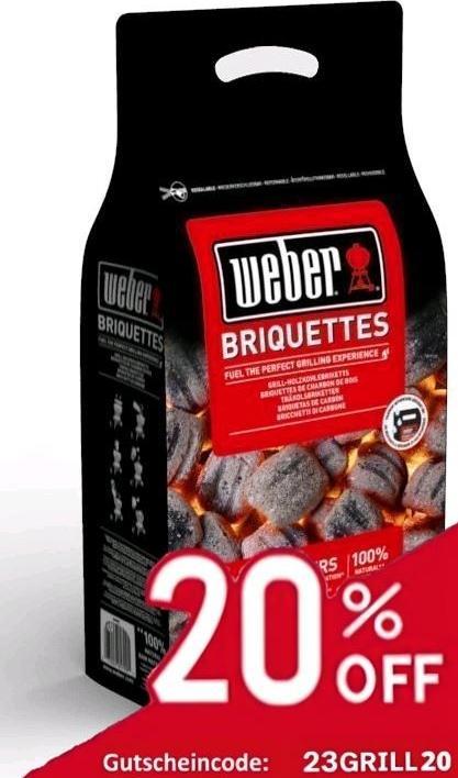 Immagine prodotto Weber Bricchetta (4 kg)