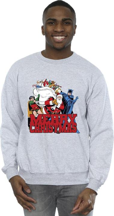 Produktbild Batman Frohe Weihnachten Comic Sweatshirt aus Baumwolle (M)