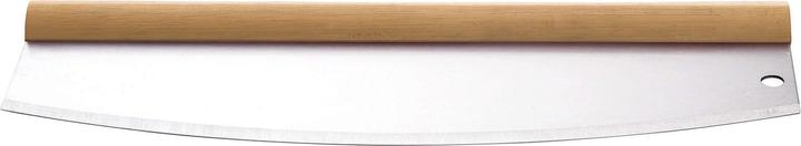 Produktbild All'Grill Pizzaschneider-Wiegemesser Edelstahl mit Holzgriff