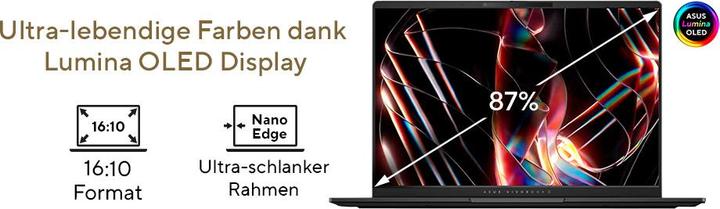 Actual product image ASUS Vivobook S 14 (14", AMD Ryzen AI 7 350, 16 GB, 1000 GB, DE)