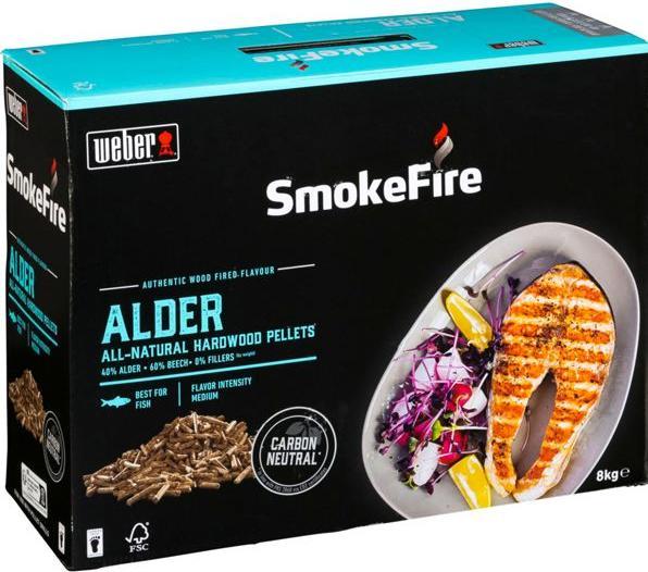 Produktbild Weber Holzpellets Erle 8 kg (8 kg)