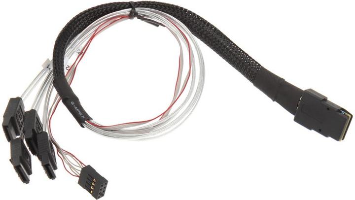 Produktbild Silverstone SST-CPS03 Mini-SAS zu SATA Kabel