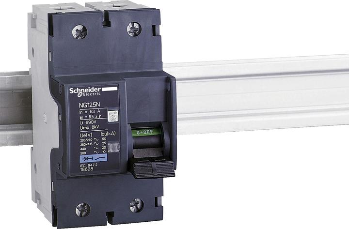 Produktbild Schneider Electric Leistungsschalter NG125N, 2P, 40A, C- 18626