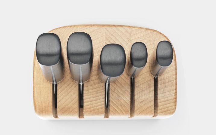 Produktbild Brabantia Messerblock bestückt hellbraun