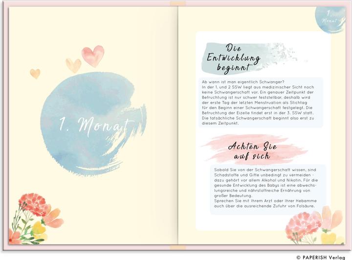 Image du produit My Baby - Tagebuch für die Schwangerschaft (Allemand, Pia Loewe, 2021)