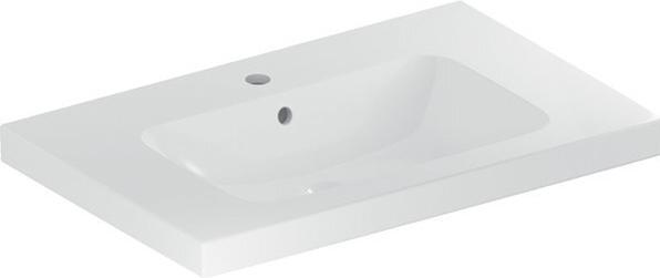 Actual product image Geberit Keramag / iCon Light washbasin with shelf 75 cm white 501839001 (480 mm, 750 mm)