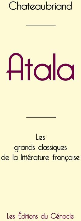 Produktbild Atala de Chateaubriand (édition grand format) (Französisch, Chateaubriand, 2024)