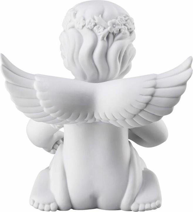 Immagine prodotto Rosenthal Angelo grande - Bianco opaco - Angelo con corona di fiori