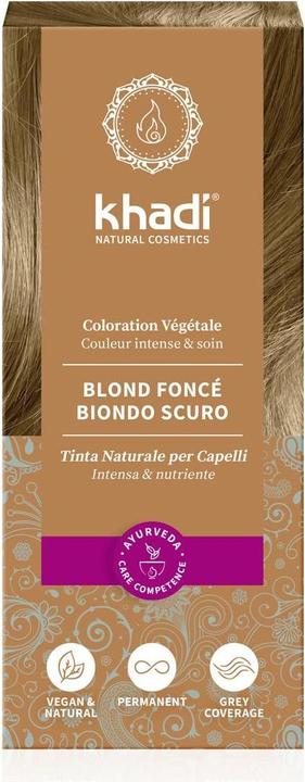 Immagine prodotto Khadi Colore dei capelli a base di erbe (Uomo dai capelli biondi)