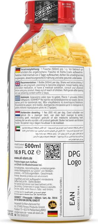 Produktbild All Stars Isowhey Pure (Kirsch, 1 x)