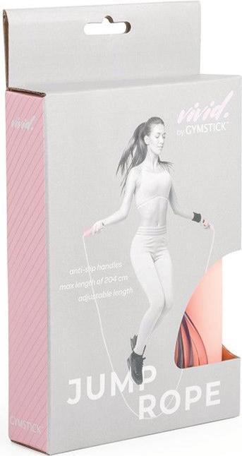Actual product image Gymstick Jumping rope Vivid line 61337 200cm Pink (200 cm)