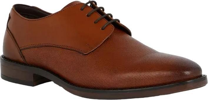 Actual product image Debenhams Mens Chesham Perforated Leather Derby Shoes (44.5)