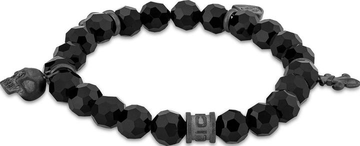 Actual product image Police Rebel Charm Bracelet (18 cm, Stainless steel, Perle)