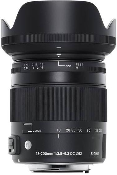 Actual product image Sigma 18-200mm f/3.5-6.3 DC OS HSM, Canon EF-S (Canon EF-S, APS-C / DX)