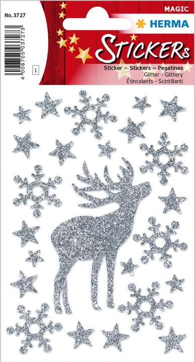 Actual product image HERMA Christmas stickers