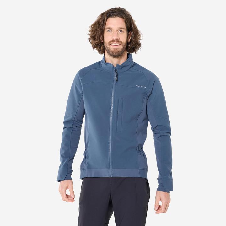 Image du produit Rockrider Veste hiver MTB vélo homme bleu (3XL)