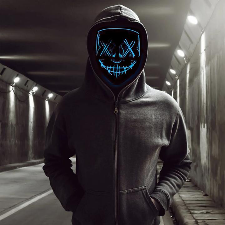Immagine prodotto NoName Maschera horror a LED rossa