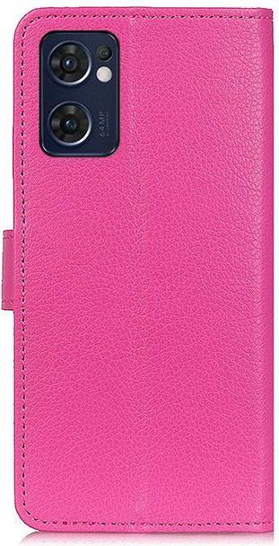 Produktbild MU Classic Litchi Leder Bookcover Series (OPPO Reno7 Z 5G)