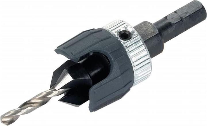 Actual product image wolfcraft wolfcraft 1 Vorbohrer m Senker+Tiefenst. ø3,2x12mm (12 mm, 3.2 mm)