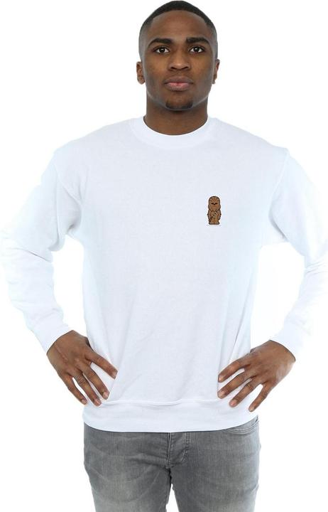 Actual product image Star Wars Mens Chewbacca Chest Print Sweatshirt (M)