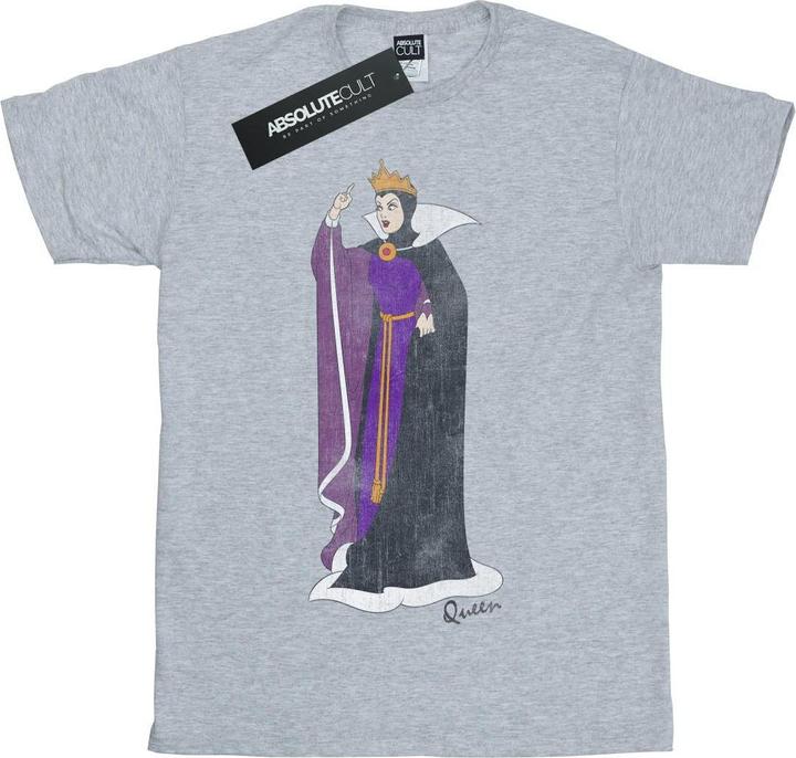 Actual product image Disney Boys Snow White Classic Evil Queen Grimhilde T-Shirt (128)