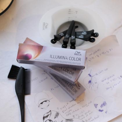 Actual product image Wella Illumina Color (9/ light blonde)
