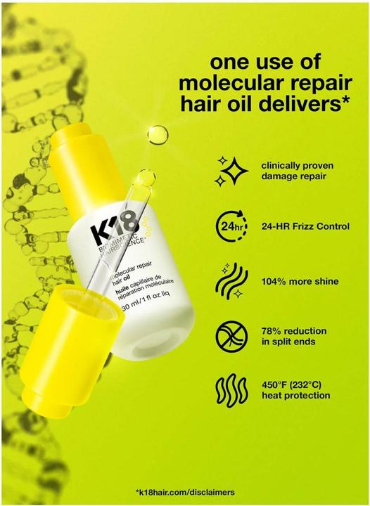 Immagine prodotto K18 - Olio per capelli a riparazione molecolare (30 ml)