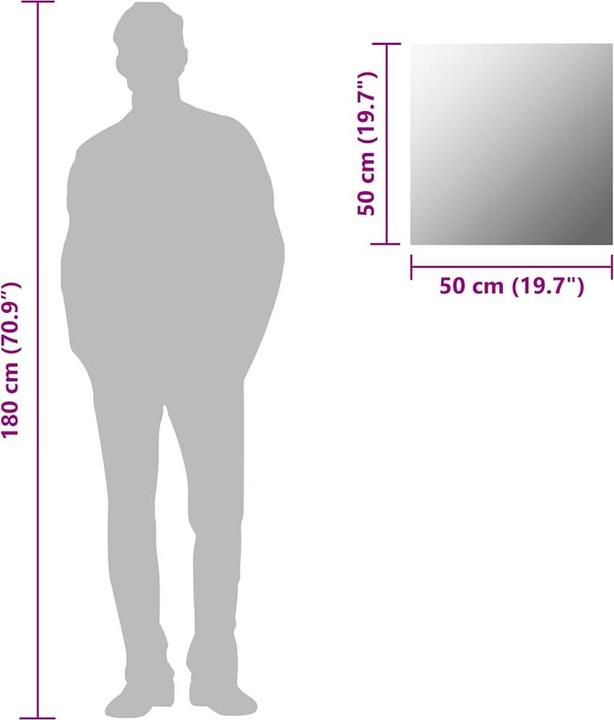 Actual product image VidaXL Piera (50 x 50 cm)