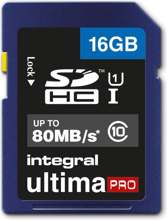 Ultimapro Sdhc/Xc Uhs-I U1 Sd (16 GB, SD, U1, UHS-I)