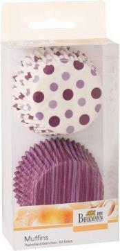 Actual product image Birkmann Muffin purple, 7cm / 48pcs. (7 cm)