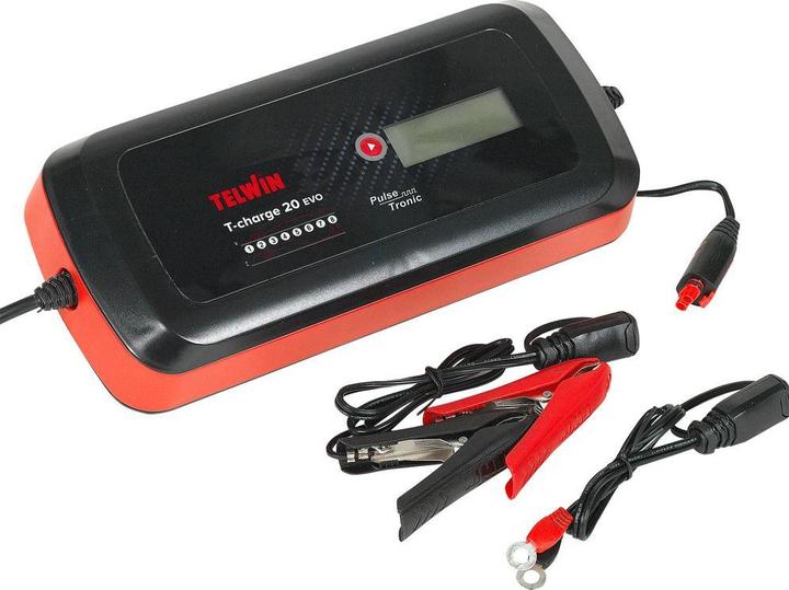 Immagine prodotto Telwin Caricabatterie Charge 20 Evo 230V 12V/24V (12V, 4 A)