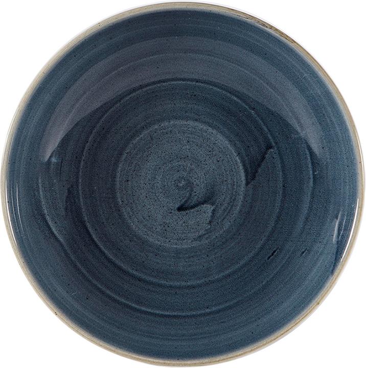 Actual product image Churchill Stonecast Blueberry plate coupe deep 24.8cm (1 x, 24.80 cm)