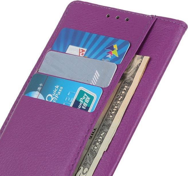 Produktbild MU Classic Litchi Leder Bookcover Series (Sony Xperia 10 VI)