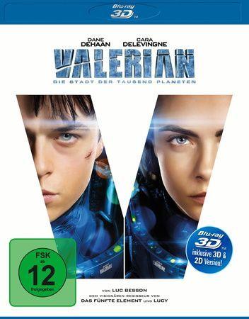 Image du produit Valériane - La ville des mille planètes (Blu-ray, 2017, Allemand)