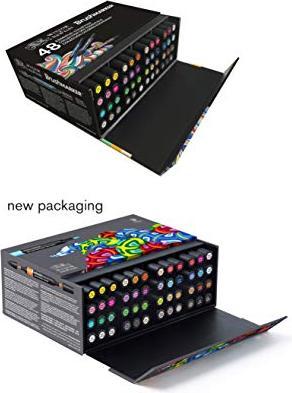 Produktbild Winsor & Newton BrushMarker (Mehrfarbig, 48 x)