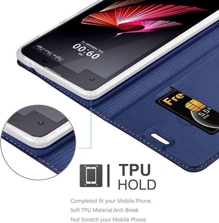 Image du produit Cadorabo Book Classy Style Cover (LG X Screen)