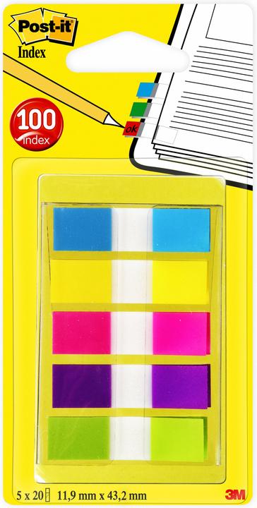 Produktbild Post-it Index Mini (12 x 43 mm)