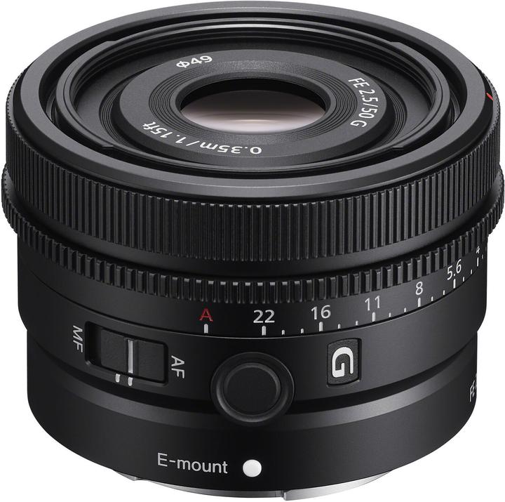 Actual product image Sony FE 50mm f/2.5 G (Sony E, full size)