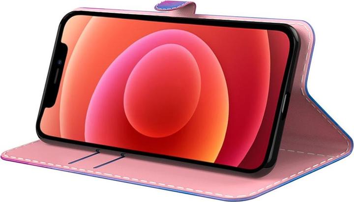 Immagine prodotto Art Custodia a libro per iPhone 13 Pro Custodia con slot per carte Pink Purple (Apple iPhone 13 Pro)