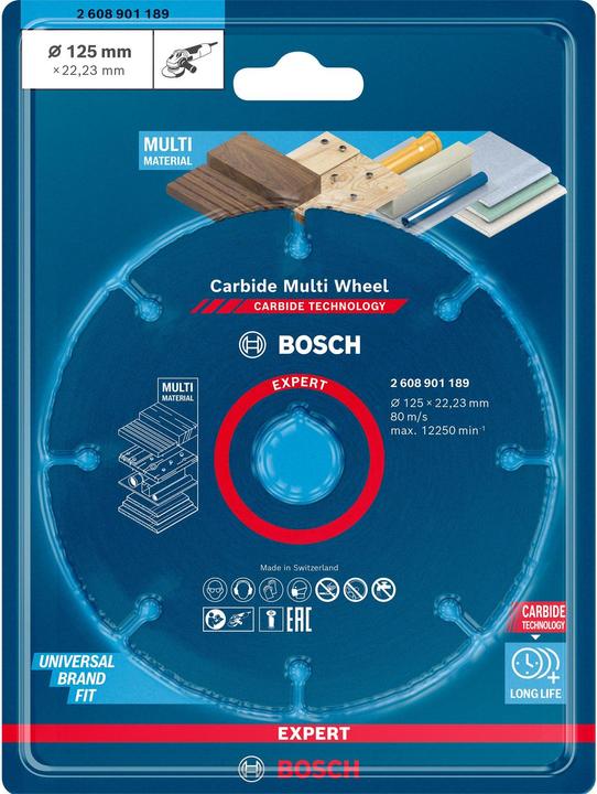 Produktbild Bosch Professional Zubehör Expert Carbide Multi Wheel