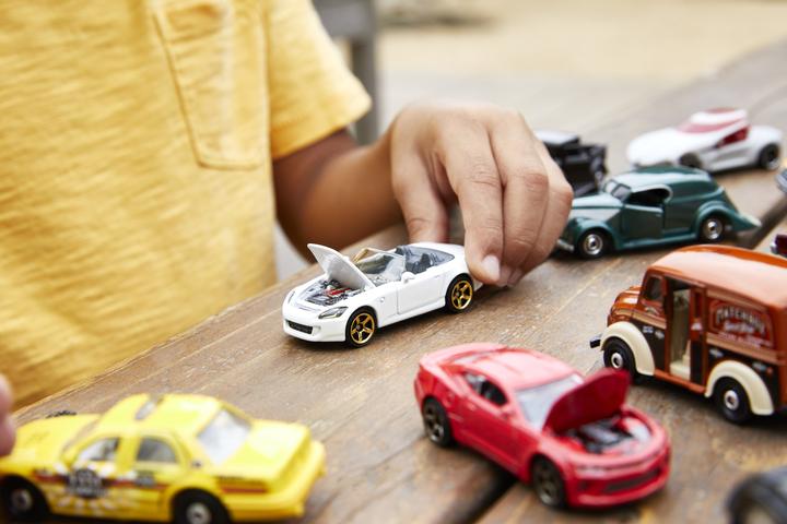Actual product image Matchbox Cars with moving parts range