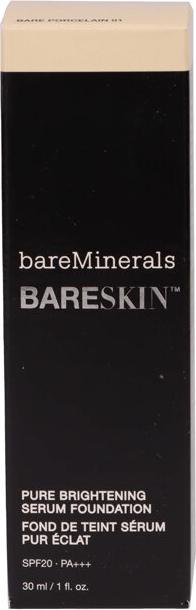 Image du produit Bare Minerals Bareminerals Bareskin Pure Brightening Serum Foundation Spf20 Bare Porcelain No. 01 30 Ml