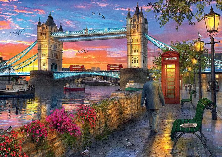 Produktbild Ravensburger Puzzle - Tower Bridge At Sunset 1000p (12000041) (1000 Teile)