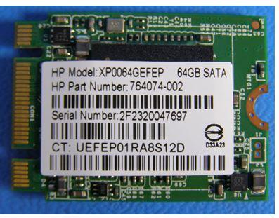 Produktbild HPE DRV SSD 64GB 6G 2230 SATA (64 GB, M.2 2230)