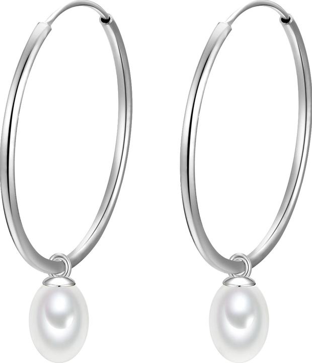 Glanzstücke München Damen Sterling Silber Süsswasser-Zuchtperle silber - 24217 (925er Silber)
