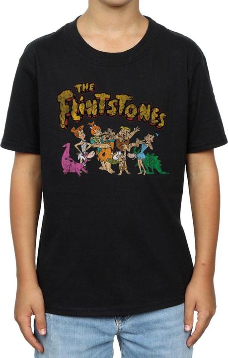 Produktbild The Flintstones Group Distressed TShirt Jungen (140, 146)