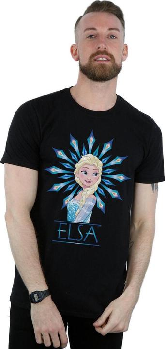 Immagine prodotto Disney Frozen Elsa Snowflake Maglietta Uomo (4XL)