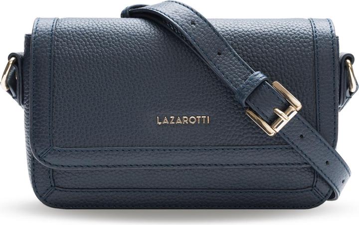 Lazarotti Bologna Leather Umhängetasche Leder 21 cm